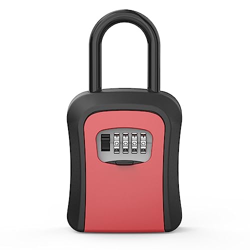 Metall-Passwort-Schlüsselkasten, für den Außenbereich, Schlüsseltresor, Dekoration, Schlüsselcode-Box, Schlüsselaufbewahrung, an der Wand montiertes Passwort-Box,A