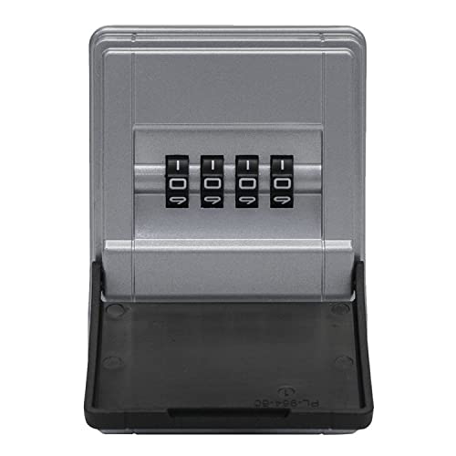 ABUS KeyGarage 727 Mini - Schlüsselbox zur Wandmontage - für bis zu 8 Schlüssel oder kleine Wertgegenstände - Schwarz-Silber