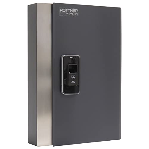 Rottner T06218 Schlüsseltresor Key Pro 24, Fingerprint, Anthrazit