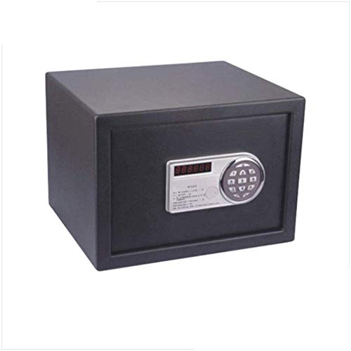 Sicherheitssafe, Tresor, mittlere Tresore für Zuhause, Sicherheitsbox mit Code, Notfall-Überschreibungstasten, eingebauter Alarm, Wand- oder Boden-Tastatur-Schlüsseltresor, 35 x 25 x 30 cm