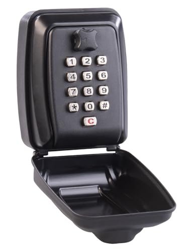 Xcase Tresor: Schlüssel-Safe mit 12-stelligem Zahlenfeld, zur Wandmontage (Wandschlüsselsafe, Schlüsseltresor eaußen)