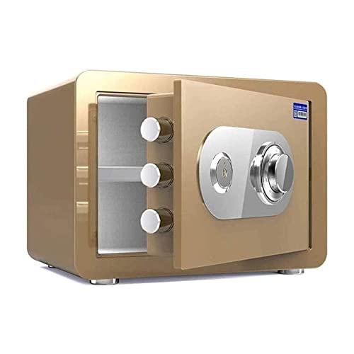 ZJZ Schranktresore Safe Safe Boxen für zu Hause Safe mit Schlüssel Spardose Erwachsene Aufbewahrung Persönliche Alarmbox