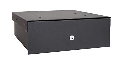 ARREGUI Box-In 22100-S1 Tresor zur Tranung im Küchensockel, 14,8x41x45 cm, 19 L, schwarz