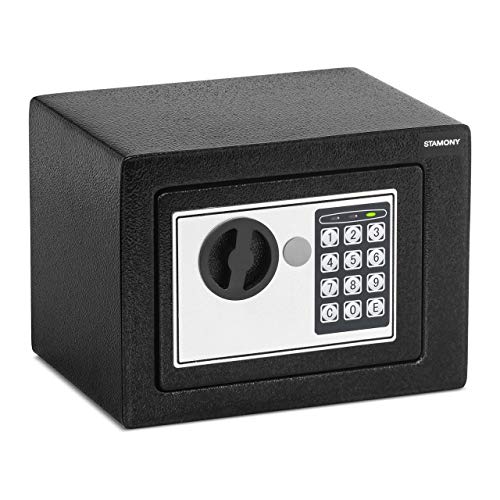 Kleiner elektronischer Mini Safe Tresor Schranktresor mit Zahlenschloss 8.5L 