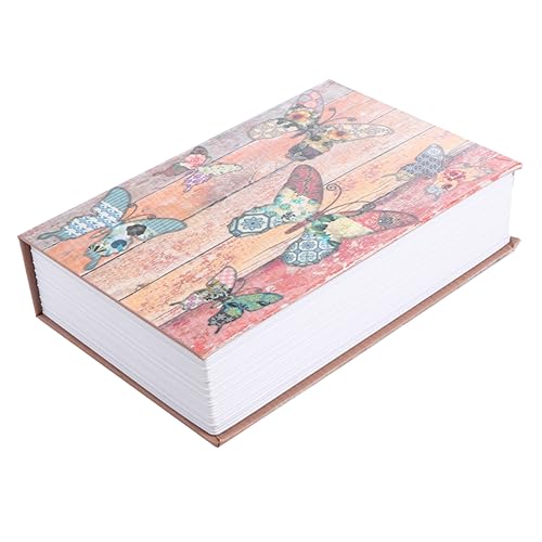 KITANDOVE Kasten Passwort-box Buchtresor Mit Zahlenschloss Kombinationsschloss Sicher Buchen Geheimer Büchersafe Faux Buch Sicher Für Den Besitz Von Gewinnen Schlüsseltresor Metall