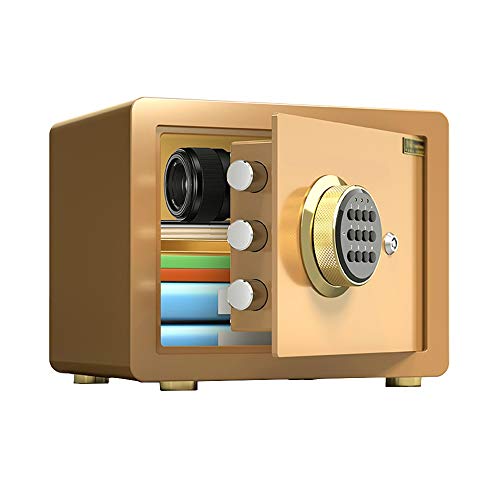Home Kleiner unsichtbarer elektronischer Mini-Passwortsafe für Bargeld und Scheckboxen mit Schlüssel Mehrere Stile Schranktresore (Color : Style2, Size : 30x30x38cm)