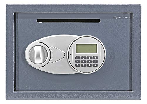 Genie Hand – Elektronischer Tresor Safe mit Einwurfschlitz – B-Klasse-Schloss – Anti-Bounce-Technologie (mittel)