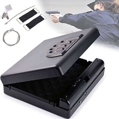 Waffentresore,Safe,Mini Tresor,Waffenschrank,Geldkassette Abschließbar,Kurzwaffenschrank,Feuerfeste Geldkassette,Waffentresor Kurzwaffen,Kleiner Tresor,Feuerfester Tresor,Tresor Mit Schlüssel