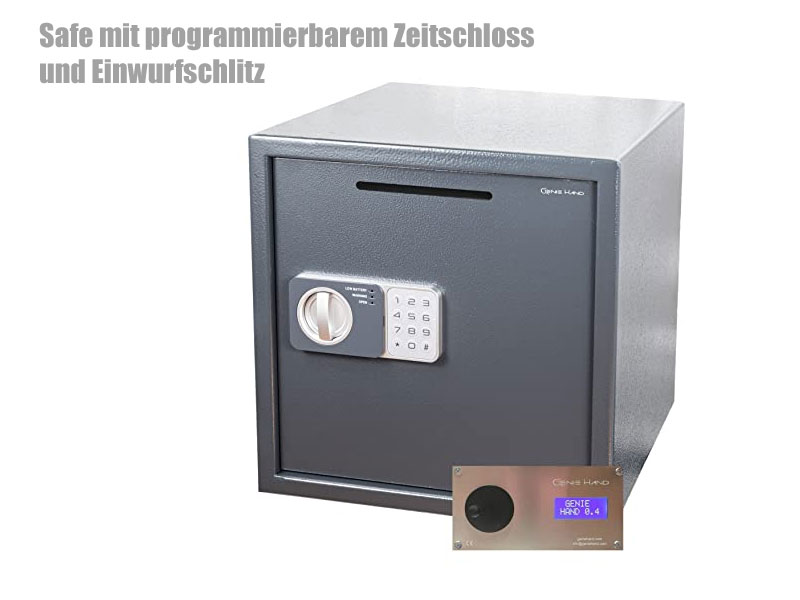 Safe mit Zeitschloss Safe mit Zeitschloss