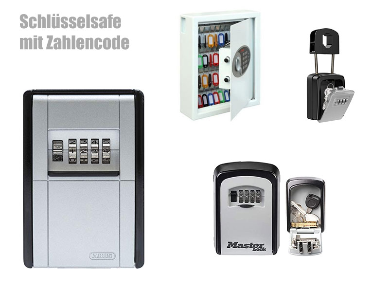 Schlüsselsafe mit Zahlencode